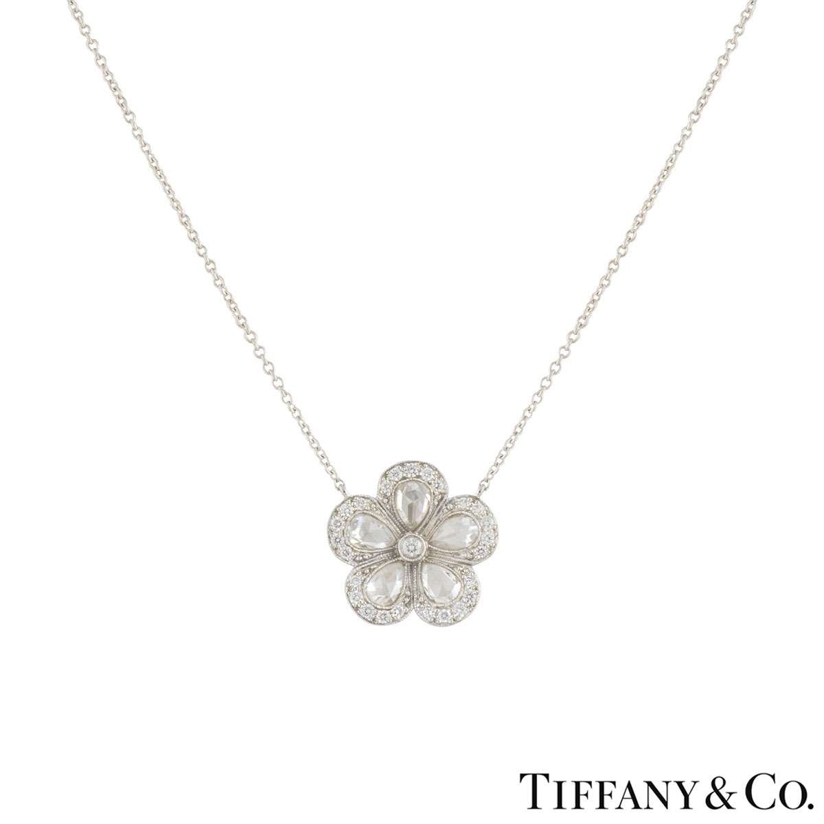 Tiffany \u0026 Co. Garden Flower Necklace 1 
